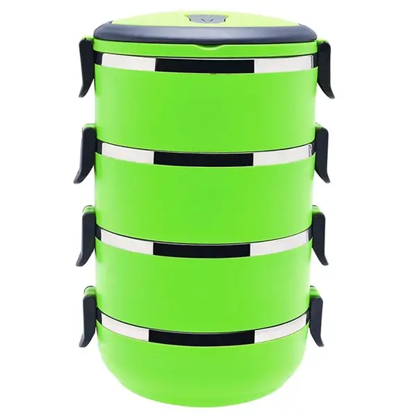 Box jídelní 4-patrový 2,8L Green
