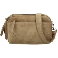 Dámská crossbody kabelka khaki - Paolo bags Josefin
