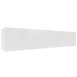 Závěsná skříňka Izumi-34-WH bílá mat/lesk