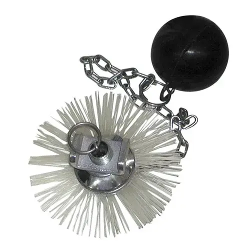 Růžice komínová 140 mm silonová s gumovým závažím Ř MA514013