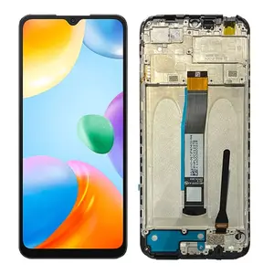 LCD + dotyk + přední kryt pro Xiaomi Redmi 10A, black ( Service Pack )