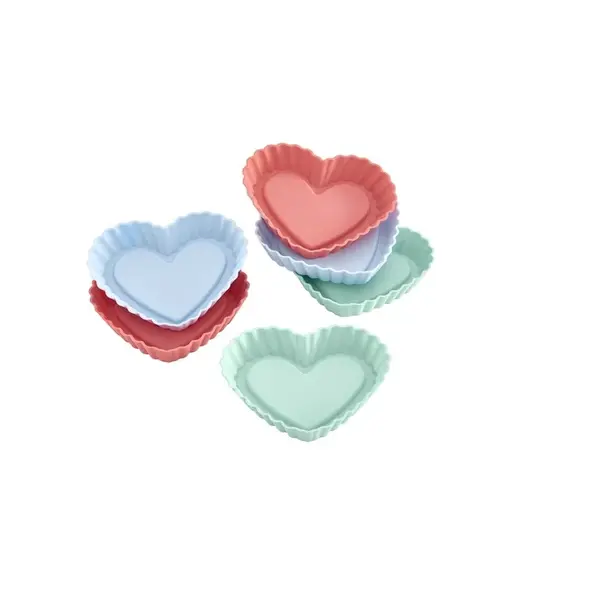 Lurch Flexiformsilikonová sada 6ks mini srdíčko (00083017)