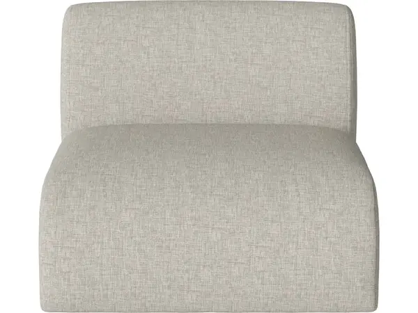 Křeslo Núvol Small Back - Přídavný modul Bolia Varianta: Nantes - Smooth weave, Sand