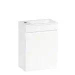 Kúpeľňová skrinka s umývadlom Naturel Verona 40x53,2x22 cm biela lesk VERONA40BL