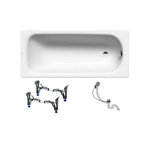 Kaldewei Saniform obdĺžniková vaňa 150x70 cm smaltovaná oceľ ľavá aj pravá KWB3611N