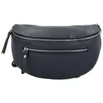 Dámská kožená ledvinka tmavě modrá - Delami Vera Pelle Lila