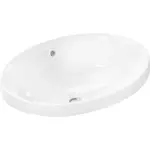 Hansgrohe Xuniva D zápustné umývadlo 55x40 cm bez otvoru pre batériu, s prepadom 60156450