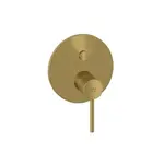 Kludi Bozz sprchová a vaňová batéria bez podomietkového telesa brúsené zlato 38659N076