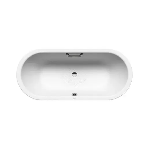 Kaldewei Classic Duo Oval oválna vaňa 180x80 cm smaltovaná oceľ ľavá aj pravá alpská biela 291210223001