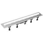 Sprchový žľab Polysan 66 cm polypropylén šedá lesk lines 71673