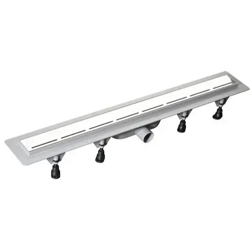 Sprchový žľab Polysan 66 cm polypropylén šedá lesk lines 71673