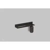 Polica Alape 400mm s dávkovačom čierna matná 8270221980