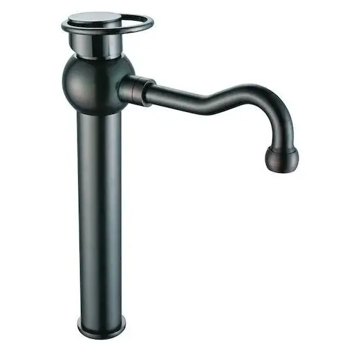 WF Industrial vysoká umývadlová batéria bez výpuste olejom pogumovaný bronz SIKOBWFS285