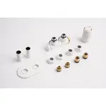 Termostatický ventil pre ústredné vykurovanie P.M.H. Terra 6x7 cm biela TER-R-W