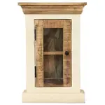 Nástenná skrinka do kúpeľne Agni 40x60x15 cm z masívu mango AGNI-SN