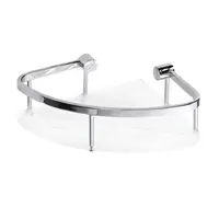 Bemeta Cytro rohová polička chróm / biela 146208376