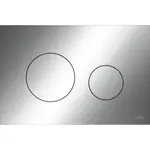 Tece Loop ovládacie tlačidlo plast chróm lesk 9.240.921