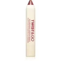 puroBIO Cosmetics Twist&Go vyživujúci rúž v ceruzke odtieň Dark Mauve 2.9 g