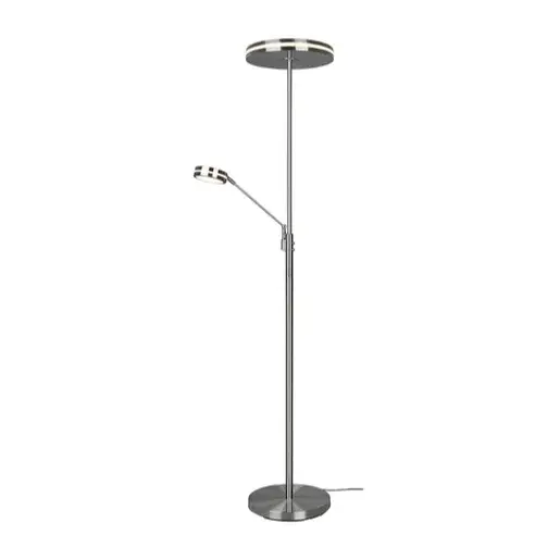 LED stojaca lampa Trio Franklin nikel 426510207
