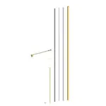 Set pre walk-in SAT Walk-In Xmotion zlatá SIKOWIXMPROFILSTZ