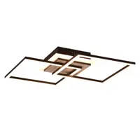 Reality Giro led stropné osvetlenie drevodekor r62793635 RER62793635