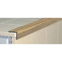 Schodová hrana schodová Havos mat, hliník, dĺžka 270 cm, výška hrany 20 mm, ALSHM9270