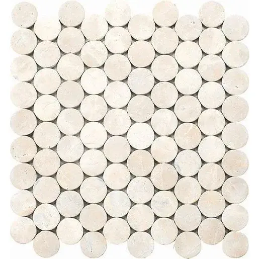 Mozaika Mosavit Circular blanco 30x30 cm mat CIRCULARBL