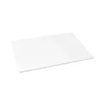 Krycia doska Naturel 80x1,2x46 cm biela mat KDESKAS80BI