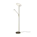 LED stojaca lampa Trio Brantford mosadz 425610204
