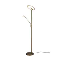 LED stojaca lampa Trio Brantford mosadz 425610204