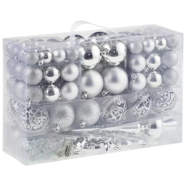 X-Mas SADA VÁNOČNÍCH KOULÍ 111dílné