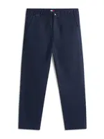 Tommy Jeans Chino nohavice  námornícka modrá