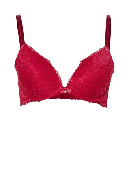 Hunkemöller Podprsenka 'MARINE'  krvavo červená