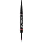 Buxom FLIP SIDE DUAL-ENDED EYELINER & SHADOW krémové očné tiene a linky v ceruzke odtieň Burgundy Bestie 0.78 g