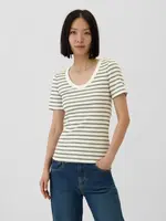 GAP Dámské Žebrované tričko 541064-01 Velikost: S