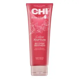 CHI Rose Hip Oil Color Nurture Recovery Treatment vyživující maska pro barvené a melírované vlasy 237 ml