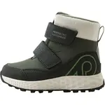 REIMA HALLAVA Dětské zimní boty, tmavě zelená, velikost