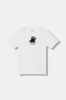 Dětské bavlněné tričko Vans Classified SS bílá barva, s potiskem, VN000R05WHT1