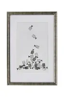 Nástěnná dekorace v rámu House Doctor HDAmp 40 x 60 cm více barev