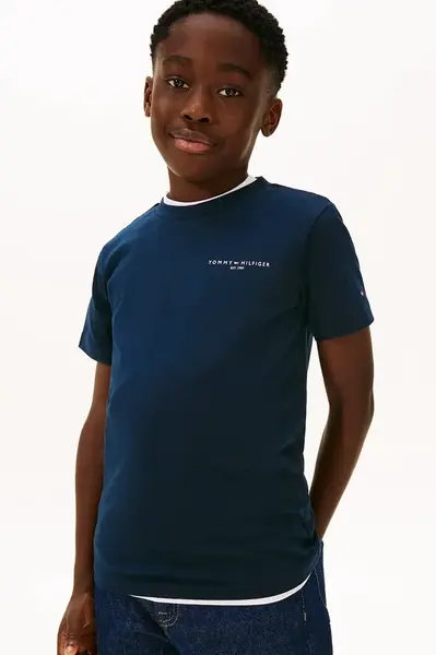 Dětské bavlněné tričko Tommy Hilfiger
