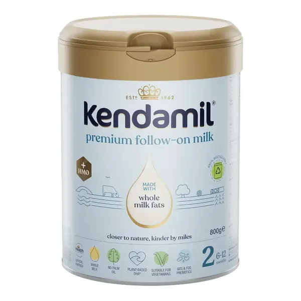 Kendamil 2 Premium Kojenecké pokračovací mléko HMO+ 800 g