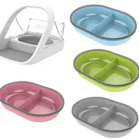 Miska Split pro SureFeed - 2ks v balení | Náhradní misky - šedá