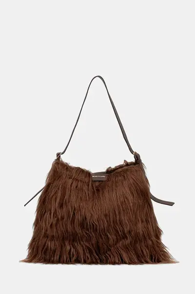 Kabelka Marciano by Guess hnědá barva, 5BGZ15 7410A