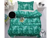 Svietiace bavlnené obliečky SKY zelené Rozmer obliečky: 70 x 90 cm | 140 x 200 cm