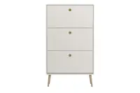 Biely výklopný botník PRIMO