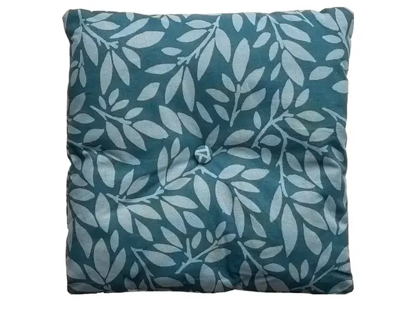 Tyrkysový podsedák BOEL - více velikostí Rozměr: 40 x 40 cm