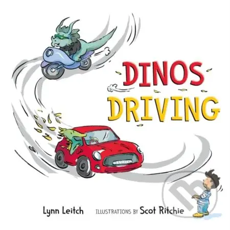 Dinos Driving - Lynn Leitch - kniha z kategorie Pro děti