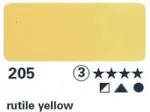 Akvarelová barva Horadam 1/2 – 205 rutile yellow