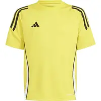 adidas TIRO24 JERSEY Y Chlapčenský futbalový dres, žltá, veľkosť
