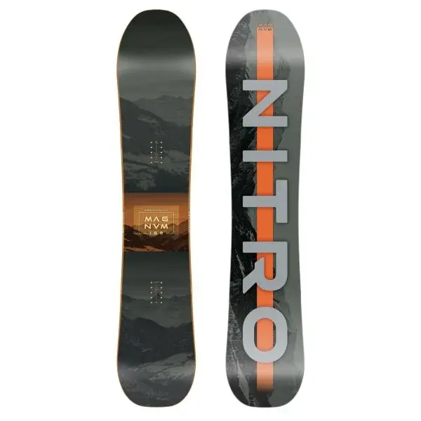 NITRO MAGNUM Snowboard, tmavě šedá, velikost